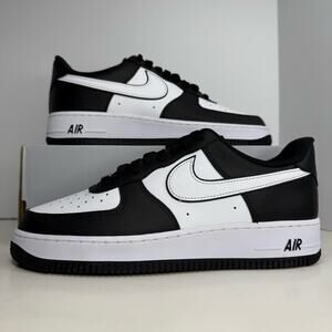 Nike Air Force 1 '07 Panda Black/White Size 10 Men